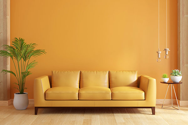 colore cálidos para paredes interiores de una casa hermosa